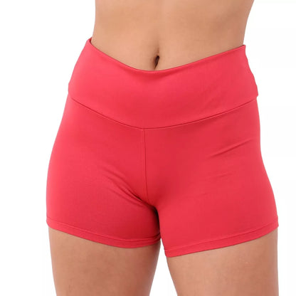 Short Legging Bermuda Academia Meia Coxa Fitness Feminino Casual