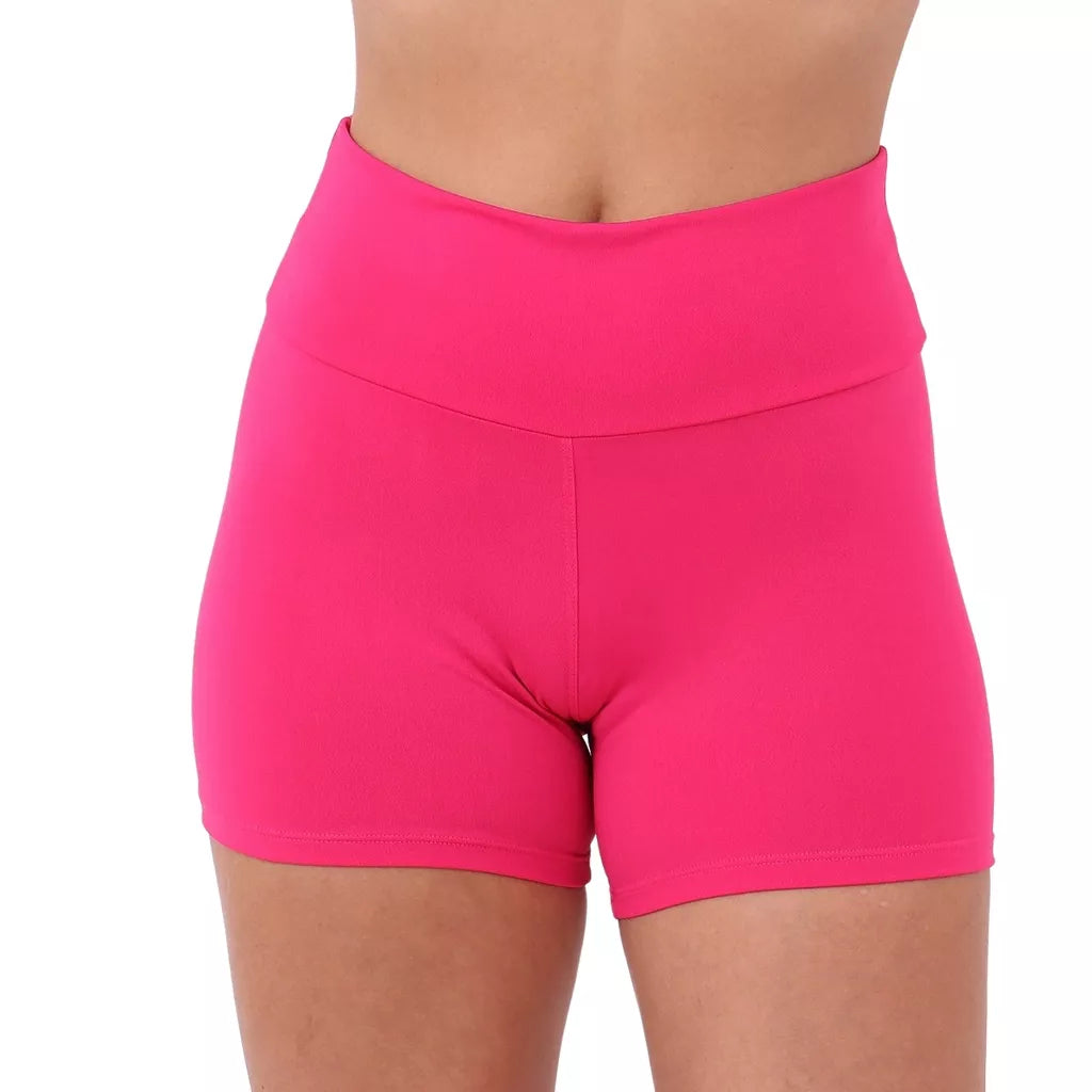 Short Legging Bermuda Academia Meia Coxa Fitness Feminino Casual