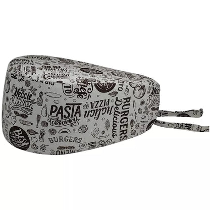 Touca Cirúrgica Bandana Gorro Odonto Enfermagem Veterinária Dentista De Amarrar