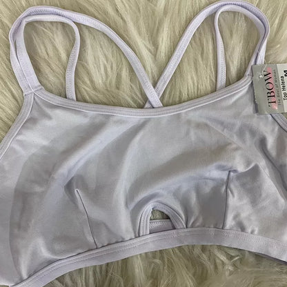 Top Fitness Feminino Alça Fina Academia