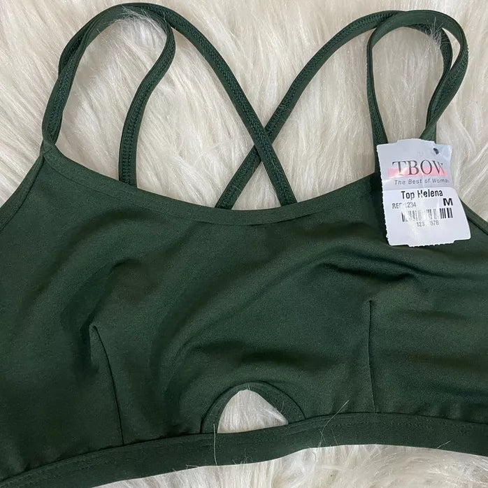 Top Fitness Feminino Alça Fina Academia