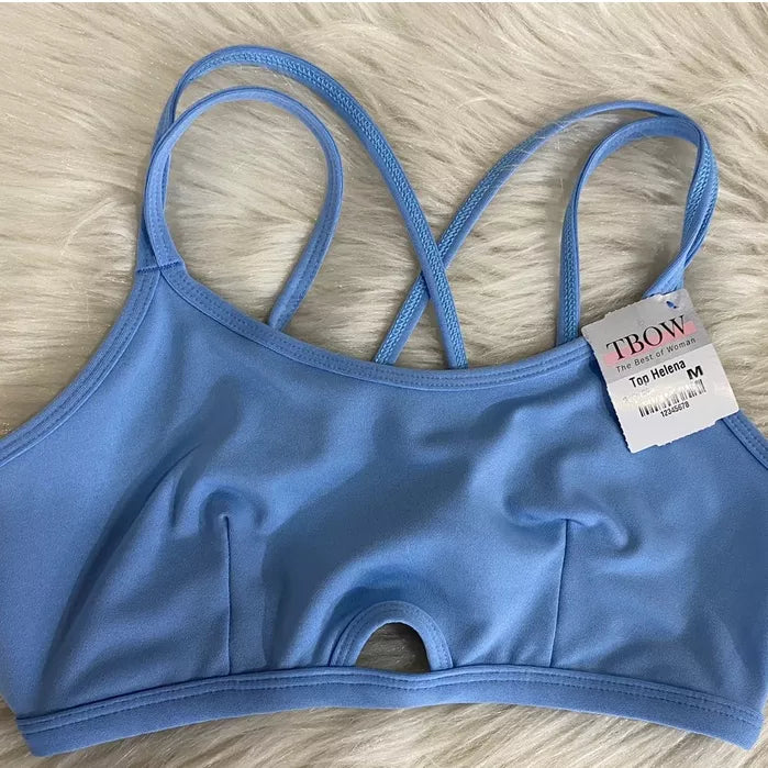 Top Fitness Feminino Alça Fina Academia