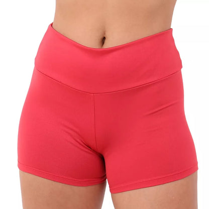 Short Legging Bermuda Academia Meia Coxa Fitness Feminino Casual