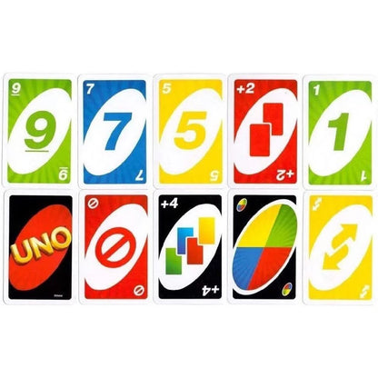 Jogo De Cartas Uno de papel Versão Verão 108 Cartas