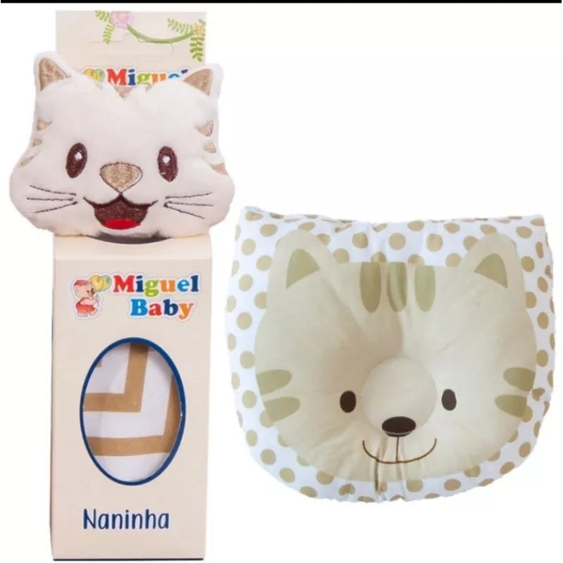 Naninha  Para Bebê E Travesseirinho Anatômico - Apoio De Cabeça