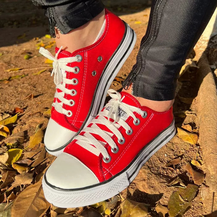 Tênis Feminino Star Tradicional Casual leve Confortável