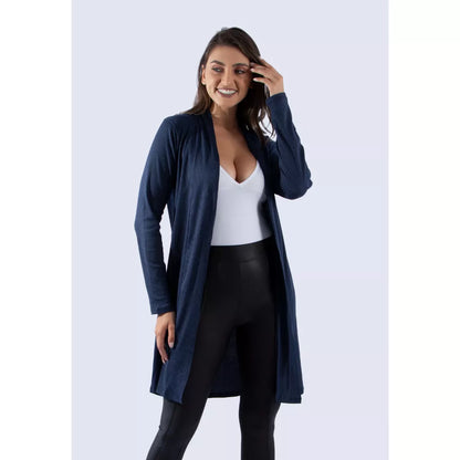 Cardigan Kimono Feminino Canelado