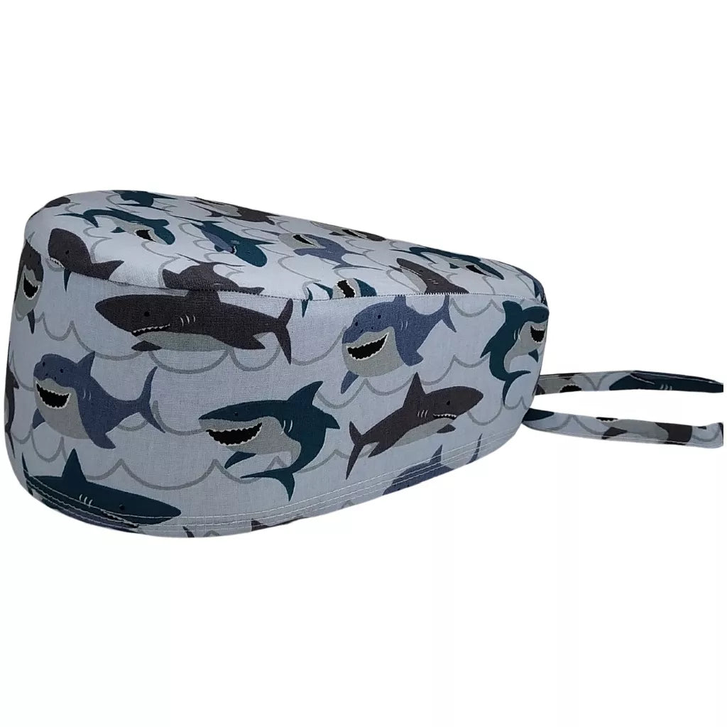 Touca Cirúrgica Bandana Gorro Odonto Enfermagem Veterinária Dentista De Amarrar