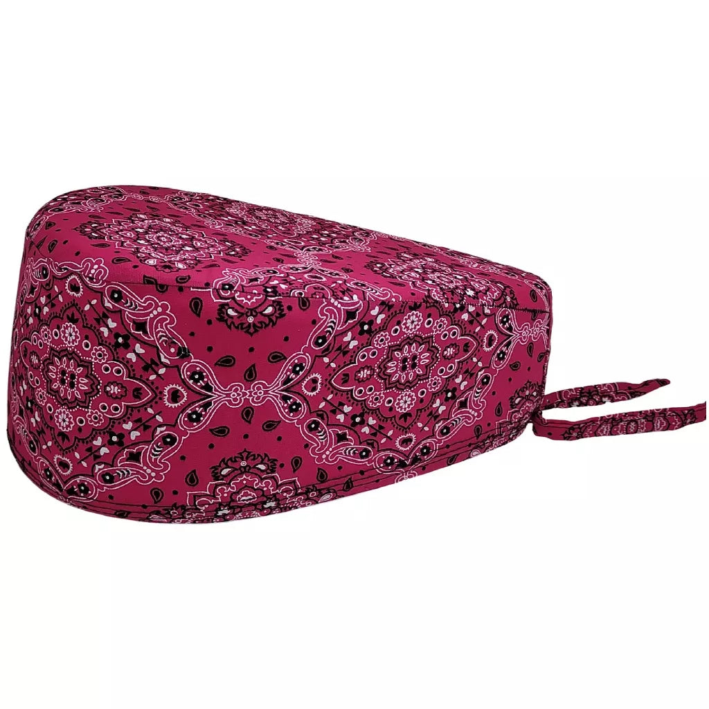 Touca Cirúrgica Bandana Gorro Odonto Enfermagem Veterinária Dentista De Amarrar