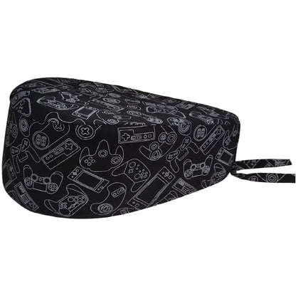 Touca Cirúrgica Bandana Gorro Odonto Enfermagem Veterinária Dentista De Amarrar