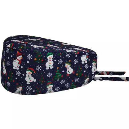 Touca Cirúrgica Bandana Gorro Odonto Enfermagem Veterinária Dentista De Amarrar