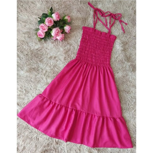 Vestido lastex ciganinha c/alça babado rodadinho, moda blogueirinha