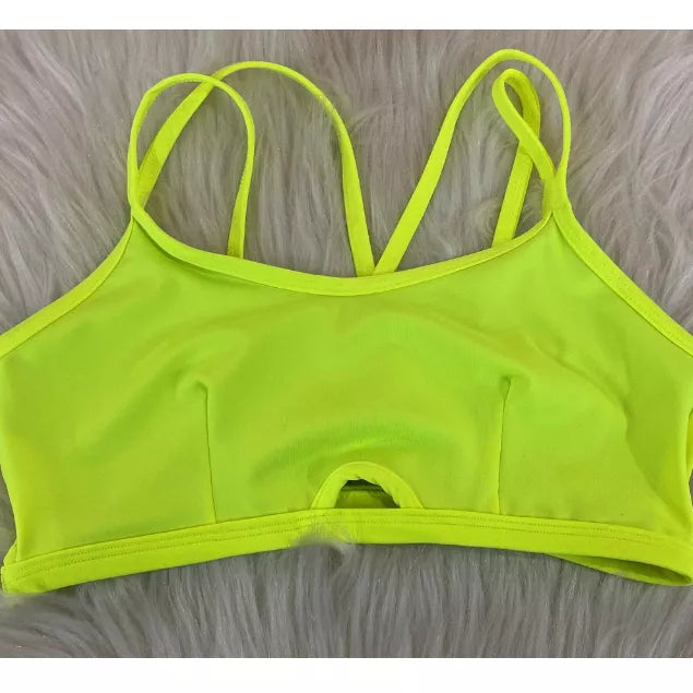 Top Fitness Feminino Alça Fina Academia