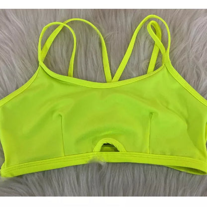Top Fitness Feminino Alça Fina Academia