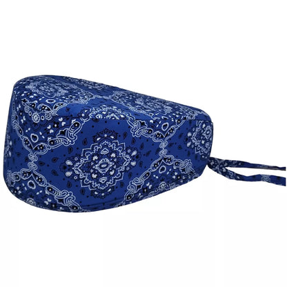 Touca Cirúrgica Bandana Gorro Odonto Enfermagem Veterinária Dentista De Amarrar