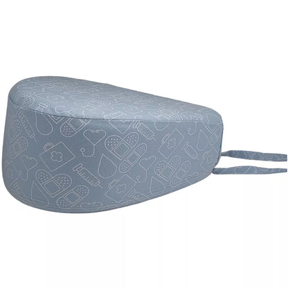 Touca Cirúrgica Bandana Gorro Odonto Enfermagem Veterinária Dentista De Amarrar