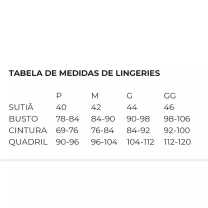 Body sexy com algemas