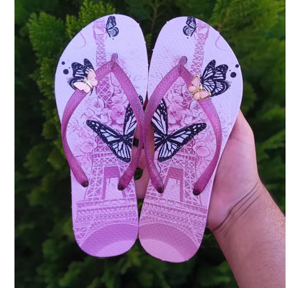 Chinelo Feminino Slim Personagem Promoção