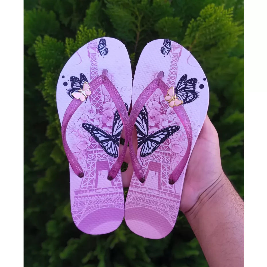Chinelo Feminino Slim Personagem Promoção