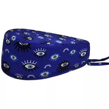 Touca Cirúrgica Bandana Gorro Odonto Enfermagem Veterinária Dentista De Amarrar