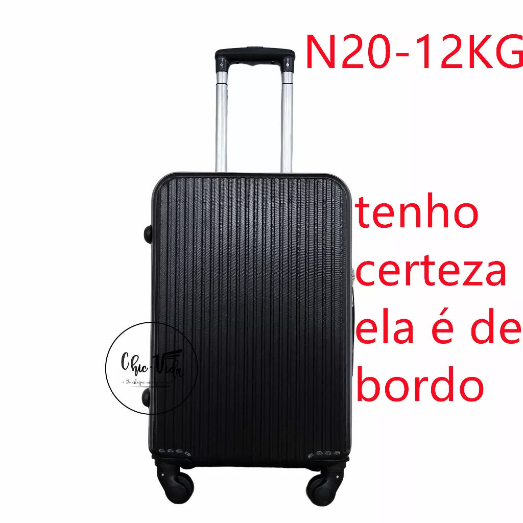 Mala de bordo 10KG vários estilos 5 tamanhos mala de viagem 10kilos ANAC padrao peguena