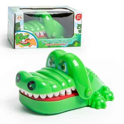 Brinquedo Infantil Jacaré Morde Dedo Crocodilo Dentista Novo