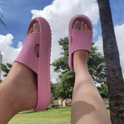 Chinelo Feminino Nuvem Slide - Várias Cores - Sandália Papete Super Confortável