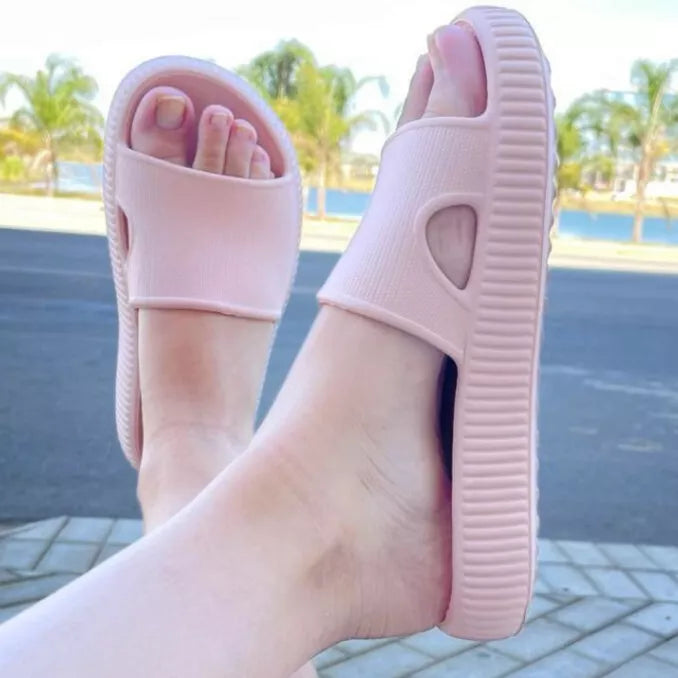 Chinelo Feminino Nuvem Slide - Várias Cores - Sandália Papete Super Confortável