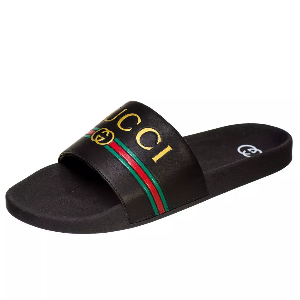Chinelo Slide Unissex Gucci grif
