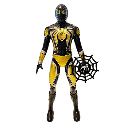 Figura De Ação Marvel Heroes Light 17CM Vingadores-Homem Aranha , E Capitão América