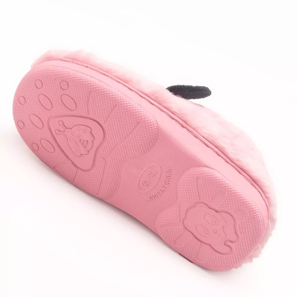 Pantufa De Casa Infantil Menino Menina Pelúcia Confortável Inverno