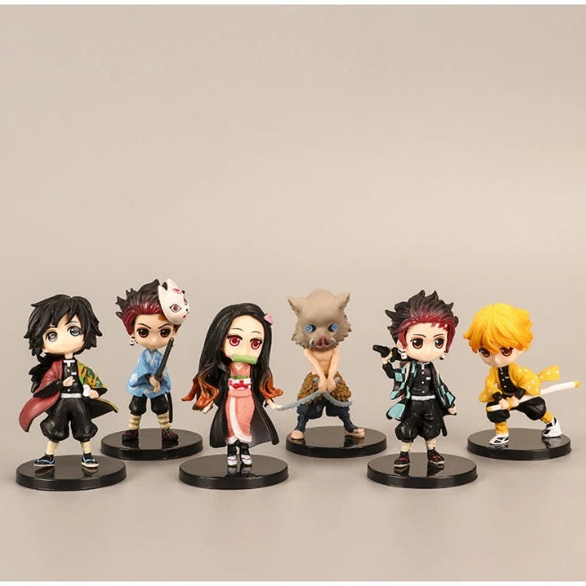 Action figure demon slayer /Boneco Demon Slayer PVC Com Caixa Boneco De Ação kimetsu no yaiba boneco Kamado Tanjirou Vários Personagens bonecos demon slayer tanjiro action figure/nezuko figure/Zenitsu Action figure/demon slayer figure/Action figure anime