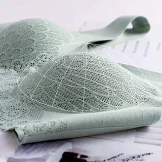 Sutiã 5D a Laser com Bojo Removível Sem costura Malha Fria Elástico