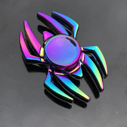 Novo Colorful Fit Spinner Zinc Alloy Decompression Toy Finger Metal Spinner Relieving Stress Effect