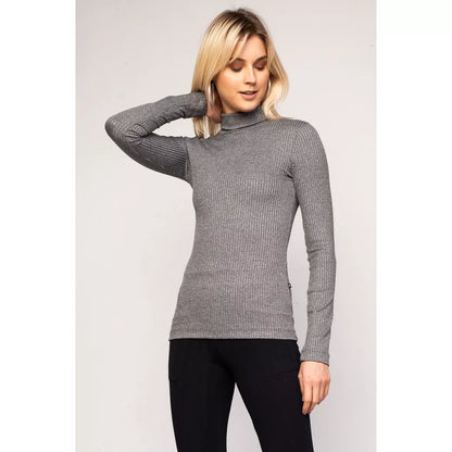 Blusa Feminina Cacharrel Gola Alta Manga Longa Inverno.