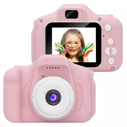 Mini Câmera Digital Infantil/Recarregável/À Prova De Choque/Vídeo Para Crianças/8 Milhões