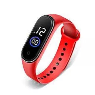 LED Relógio M4 Pulseira  digital  Esportivo A prova água feminino masculino