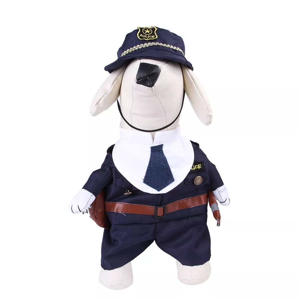 (Engraçado) Cowboy Pet Dos Desenhos Animados Equitação Dress Up Fornecimentos Trajes Cospaly hoodie Do Cão Dia Das Bruxas Roupa Transformação outfit (XS-XL)