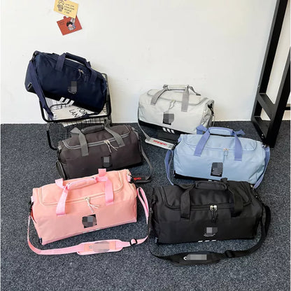 AD Bolsa De Ombro/Mochila De Viagem Unissex Para Ioga/Basquete/Academia Com Grande Capacidade