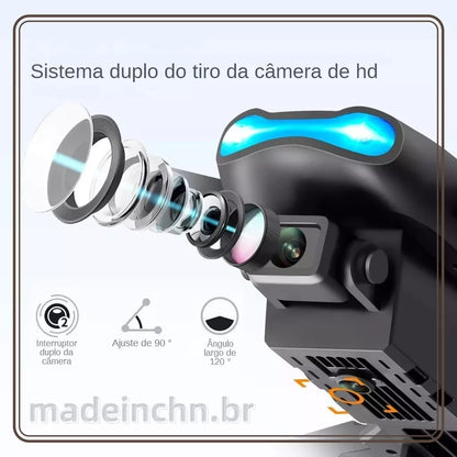 Drone De Câmera De 4K Profissional De Alta Definição Com Dupla