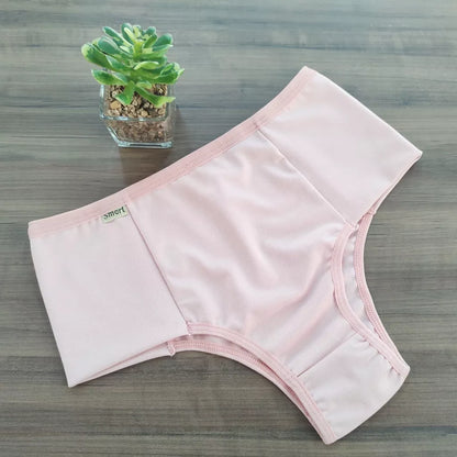 Kit 3 Calcinha Pala Dupla Segura Barriga Conforto Premium
