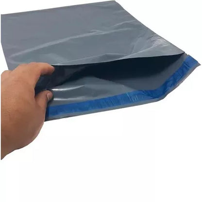 Kit Envelope de Segurança com 100 unidades embalagem cinza auto colante - Varias medidas