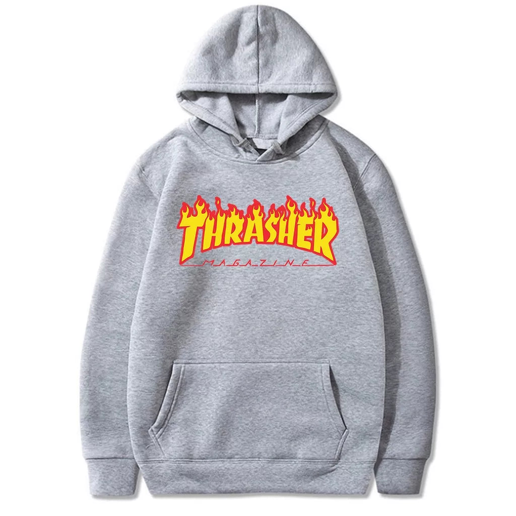 Blusa Moletom Canguru Unissex Thrasher Skate Promoção
