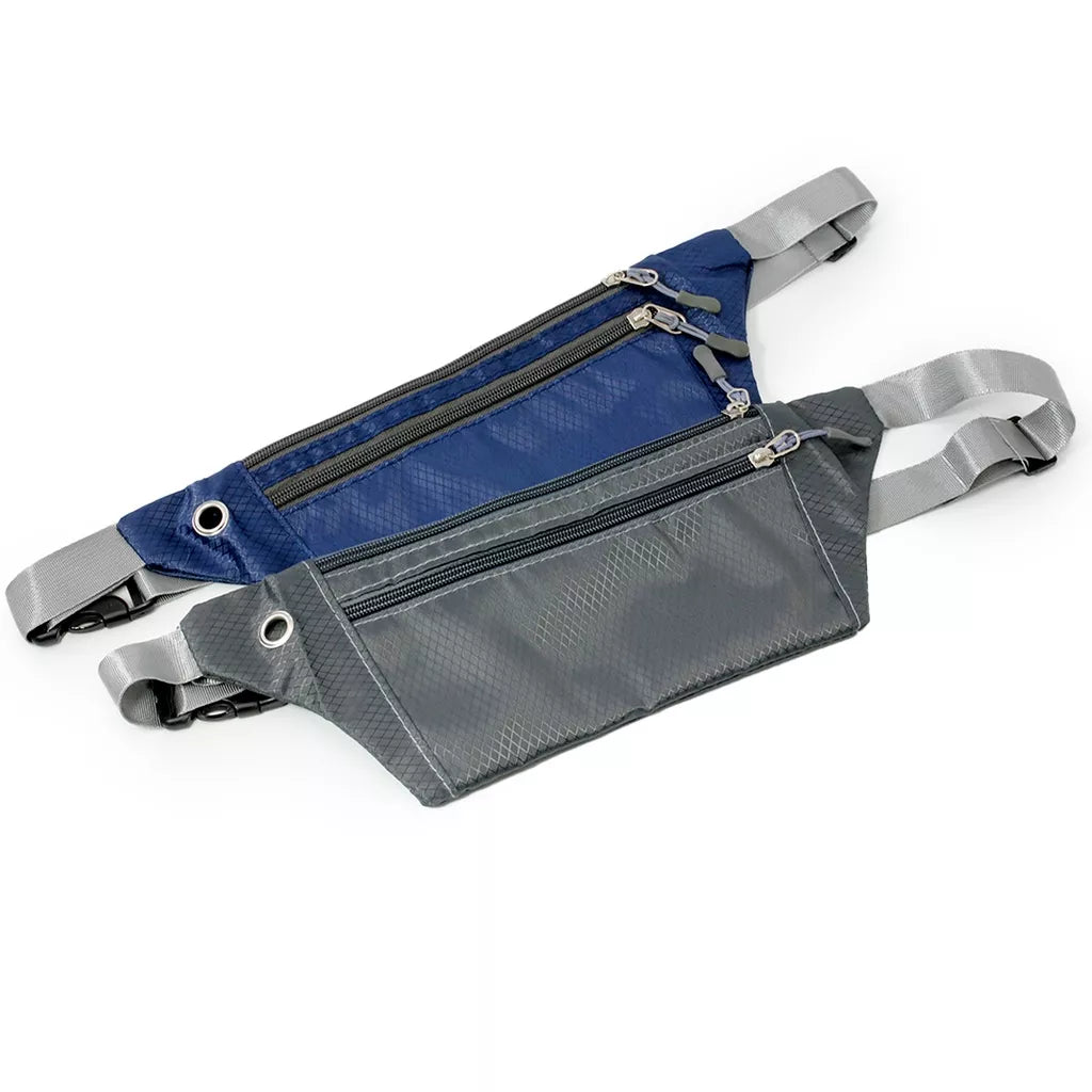 Pochete Impermeável Slim Doleira Cinta Fitness Celular 7 Polegadas Corrida Academia