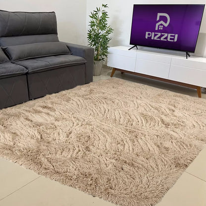 Tapete Quarto Peludo 1x1,5 Sala Felpudo 100x150 PROMOÇÃO