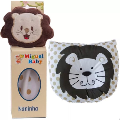 Naninha  Para Bebê E Travesseirinho Anatômico - Apoio De Cabeça