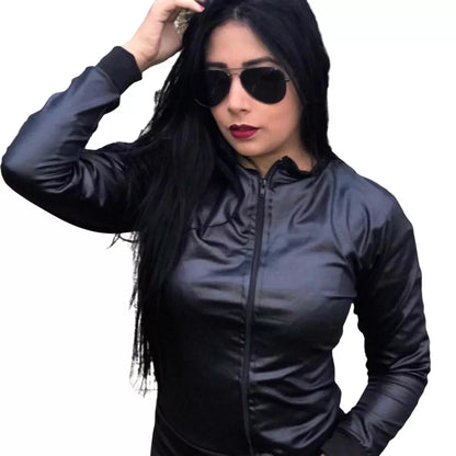Jaqueta Bomber Cirre Feminina P, M, G, GG