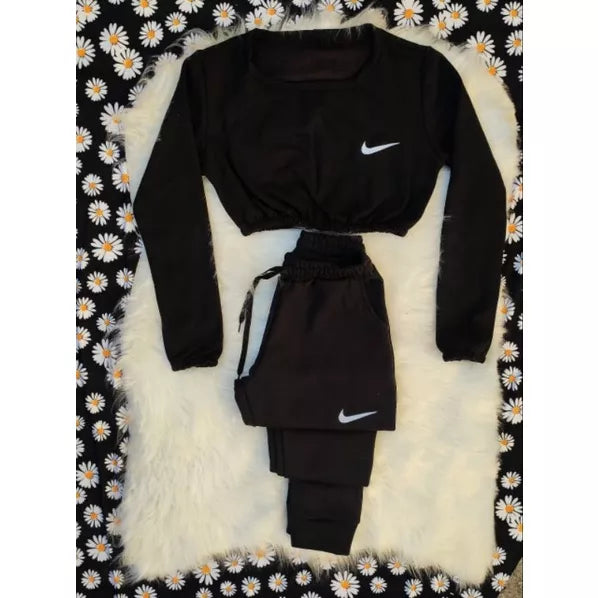 conjunto moletom flanelado NK inverno 2023
