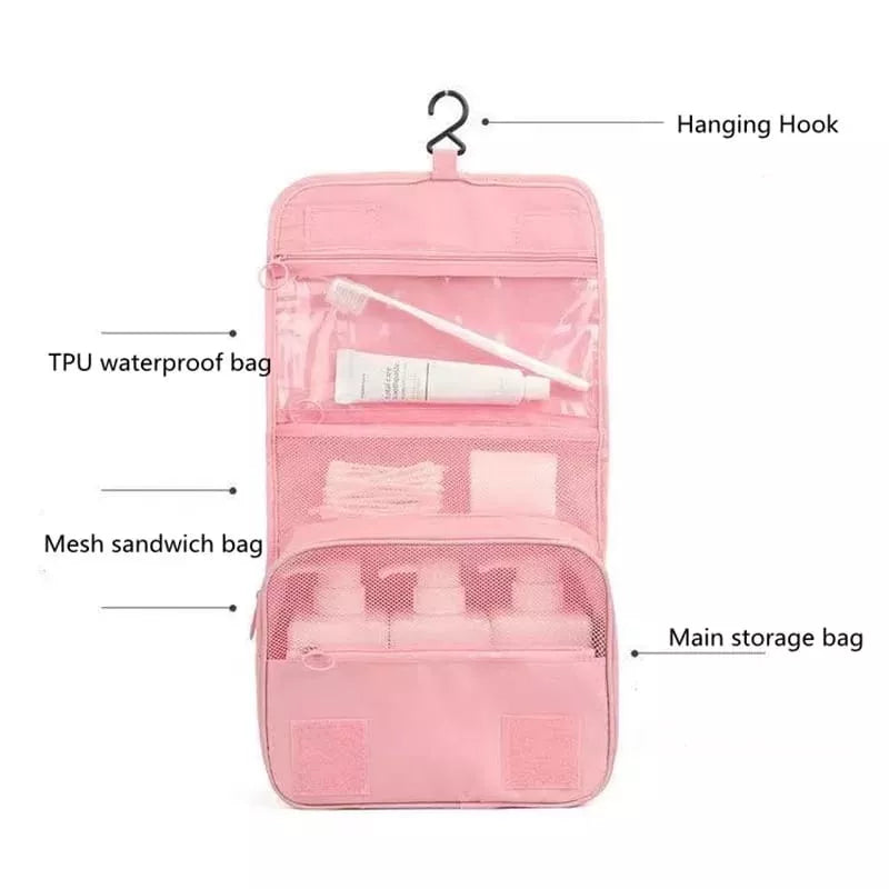 Bolsa com Alça Feminina Para Maquiagem/Cosméticos/Kit De Artista