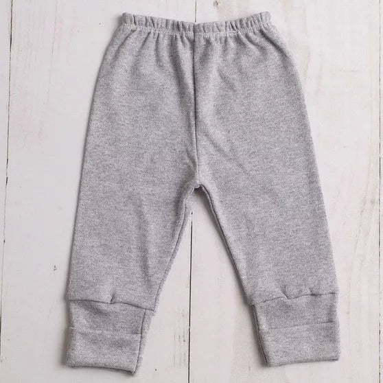 Calça / Mijão Bebê / Culote Suedine Pé Reversível 100% Algodão